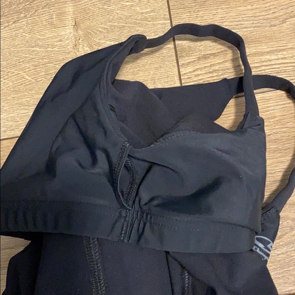 Black Champion Workout Tank w/ Built-In Bra, M - Picture 6 of 8